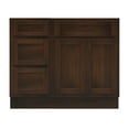 thumbnail image 5 of 39 in. W x 21 in. D x 32.5 in. H Bath Vanity Cabinet without Top in Brown, 5 of 5