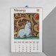 thumbnail image 5 of Regalo de Año Nuevo Del Nuevo Mundo -2024 Calendario Gato Medieval Extraño, 5 of 9
