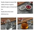 thumbnail image 5 of 1.96" Stainless Steel Tea Strainer Infuser Tea ball Locking Ball Tea Spice Mesh Herbal Ball Cooking tools With Chain, 5 of 6