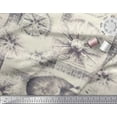 thumbnail image 2 of Soimoi Georgette Viscose Fabric Elephant & Wheel Panel Printed Fabric 1 Yard 42 Inch Wide, 2 of 3