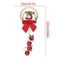 thumbnail image 2 of Xihbxyly Colgante de Árbol de Navidad, Decoración Festiva Colorida, Amuleto de Regalo de Papá Noel, Adorno para Colgar En La Pared o La Puerta, Accesorio para Manualidades, Decoración Del Hogar, Jueg, 2 of 2