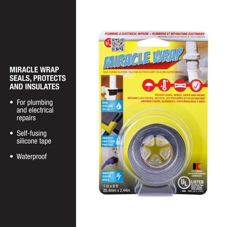 Keeney Miracle Wrap Self-Fusing Silicone Tape
