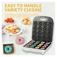 thumbnail image 4 of Temperature-controlled 16-hole Double-sided Heating Donut Maker, Cake And Dessert Bread Maker ,Easy to Operate, 4 of 6