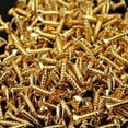 thumbnail image 2 of 60pcs New Gold Pickguard Screws for Fender Strat/Tele Electric Guitar Bass, 2 of 3