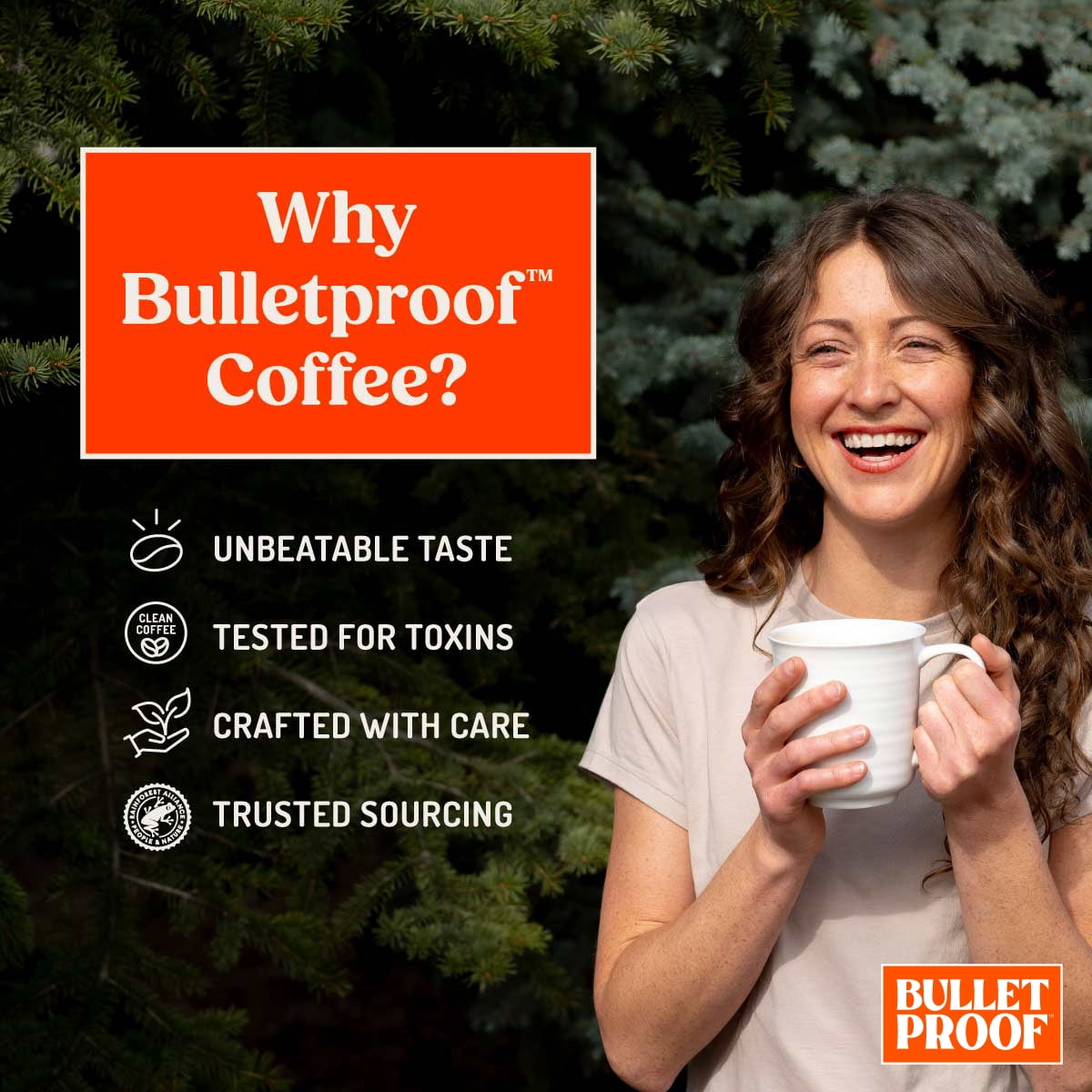Bulletproof Original Medium Roast Single-Serve Pods, 24 Count, 100% Arabica Coffee, Clean Coffee Tested for Toxins
