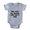 Heather Grey, variant on CafePress - FIN Warm Fuzzy Side - Cute Infant Baby Football Bodysuit