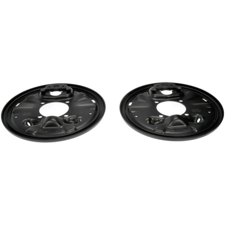 Dorman 924-658 Rear Brake Backing Plate for Specific Cadillac / Chevrolet / GMC Models  Black