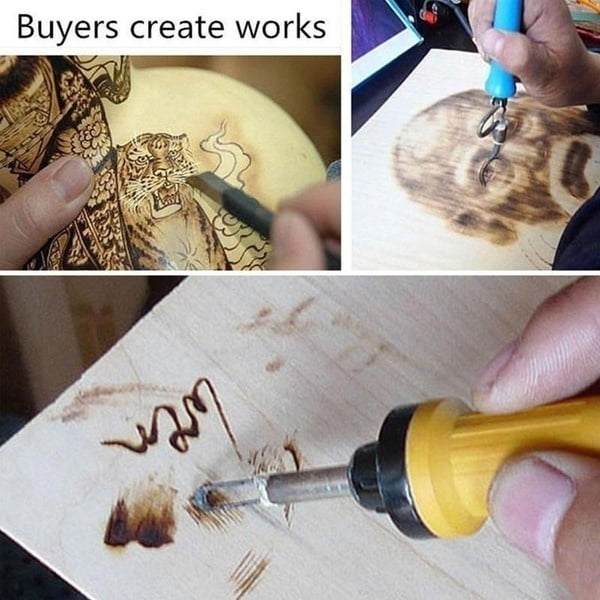 1pc Wood Burning Pen Custom Wood Marking Wood Burning Marker Pen Diy  Soldering Painting Pen - Arts, Crafts & Sewing - Temu
