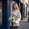 thumbnail image 6 of FORMRS 15-15.6 inch Laptop Sleeve Case Soft Carrying Quilted Computer Bag Cover, Gray Floral, 6 of 7