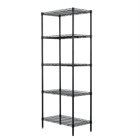 

Changeable Assembly Floor Standing Carbon Steel Storage Rack Black
