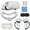 White, variant on Accessories for Oculus Quest 2, Touch Controller Grip Cover, Front Face Protector Cover, Silicone Face Cover with Lens Protective Cover, Thumb Button Cap