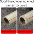 thumbnail image 4 of Integrated Internal & External Pipe Threading Tool, Pipe Thread Cutting Tool, Electric Drill Compatible Pvc Pipes Threader Kit, Garden Hose Thread Die, 1/2", 3/4" (B), 4 of 10