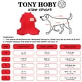 thumbnail image 2 of TONY HOBY Dog Pajamas, 4 Legged Dog Pajamas, Dog Onesies with Thermal, Cotton Pet Clothes for Small Medium Dog (Red, S), 2 of 7