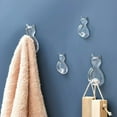 thumbnail image 6 of IPEWLEX 2-Pack Strong Suction Cup Hooks, No Punching Adhesive Wall Hooks for Kitchen & Bathroom, Traceless Door Hanging Hooks for Towels, Clothes, 6 of 6