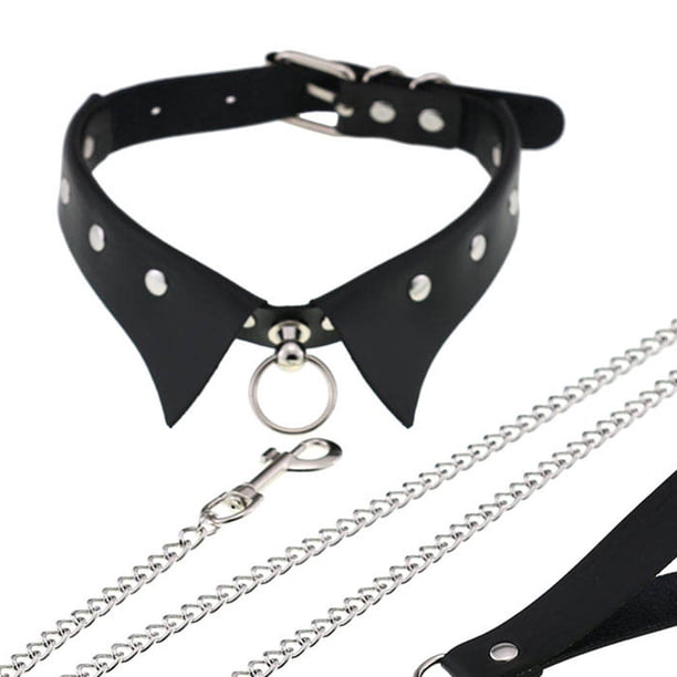 Gargantillas De Cuero Góticas/Punk - Pack De 4, Ajustables, Para Estilo Rock, Regalo Halloween O San Valentín