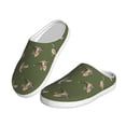 thumbnail image 2 of Lsque Birds Wild Ducks Pattern Womens Comfort Cotton on Scuff With Memory Foam and Anti-skid Sole Slipper-44/45, 2 of 7