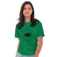 thumbnail image 4 of Eye Conspiracy Theory Illuminati Plus Size Crewneck Graphic Tee Shirt Brisco Brands 4X, 4 of 5