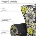 thumbnail image 4 of Yayeee Faucet Mat for Kitchen Sink 14.7" Diatomite Long Splash Guard Pad, Beige Flower Pattern, 2 Pack, 4 of 7