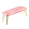 thumbnail image 5 of Gazechimp Manicure Hand Rest Non Slip Nail Hand Rest Stand Arm Rest for Nail Techs Use Pink and gold, 5 of 8