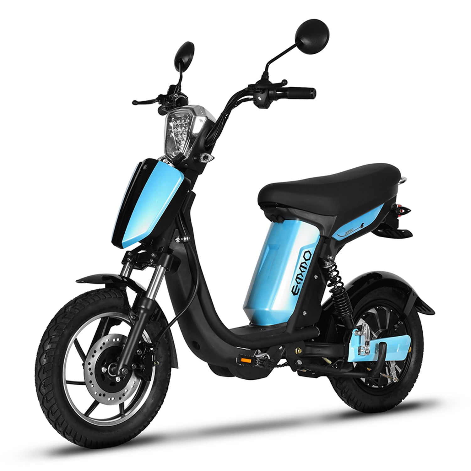 EMMO Urban Electric Bicycle eBike Scooter 48V 500W Blue