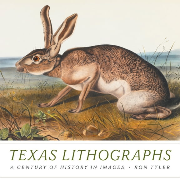 Texas Lithographs: A Century of History in Images, (Hardcover)