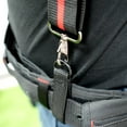 thumbnail image 2 of MELOTOUGH Tool Belt Suspenders Construction Work Suspenders With Detachable Phone Holder Comfortable Foam Shoulder Padder (Red), 2 of 6