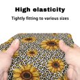 thumbnail image 7 of HELLHERO Rollator Walker Seat Back Covers for Unisex Sunflower Leopard Print Seat Back Cover Secure Fit Non Slip for Senior Valentines Day, 7 of 7