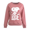 thumbnail image 2 of Sudadera K-swiss Snoopy Jane Color Rosa, 2 of 5