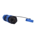 thumbnail image 1 of Adaptador de aviación redondo enchufe de aviación tipo tuerca trasera resistente al enchufe para equipos de comunicación para instrumentación para computadoras ANGGREK Otros, 1 of 8