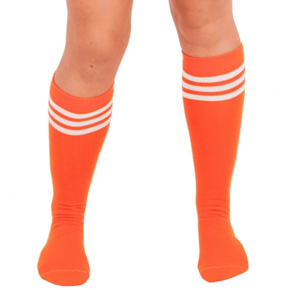 Orange Tube Socks