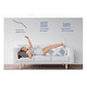 thumbnail image 3 of Almohada Cojin Descansa Piernas Ortopedica Blanco, 3 of 5