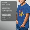 thumbnail image 6 of Boy's Pokemon It’s My 6th Birthday Pikachu Graphic Tee Royal Blue Small, 6 of 10