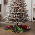 thumbnail image 6 of Kll Carnival Mardi Gras3 Christmas Tree Skirt 36",Party Decorations Farmhouse For Christmas Decorations Holiday Party, 6 of 8