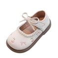 thumbnail image 1 of Primavera Brillante para Niños Medianos Y Grandes con Zapatos de Princesa Pearl Bowknot, 1 of 9
