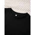 thumbnail image 4 of Boys' 100% Cotton T-shirt. Father'S Day Edition. With Letter Prints of "Happy Father'S Day to the Best Daddy". Comfortable and Casual, Suitable for Outdoor Activities in Summer. Boy, 4 of 7