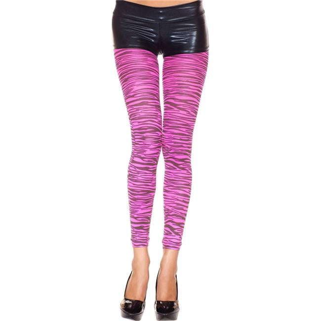 hot pink and black leggings