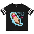 thumbnail image 3 of Inktastic Otter-ly in Love-otter with Heart Boys or Girls Toddler T-Shirt, 3 of 5
