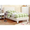 thumbnail image 4 of Furniture of America Dimanche Commode en Bois Massif 5 Tiroirs Blanc, 4 of 5