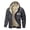 A-Gray54, variant on XIAOCHA Men's Cross Print Zip Up Hoodie Loose Fit Fleece Lined Fall Daily Kangaroo Pocket Hooded Sweatshirts
