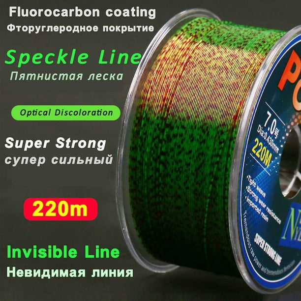 220m Fishing Line Super Strong Abrasion-resistant Invisible