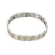thumbnail image 2 of Pulsera de acero de titanio Nikou con cadena para hombre alta intensidad, 2 of 9