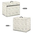 thumbnail image 3 of HELLHERO Flowers Sewing Machine Protective Covers Polyester Material Simple Lightweight Stylish Home Appliances Covers, 3 of 8