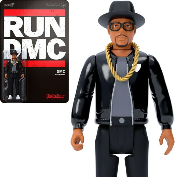 Run DMC Darryl McDaniels (All Black) ReAction Figure