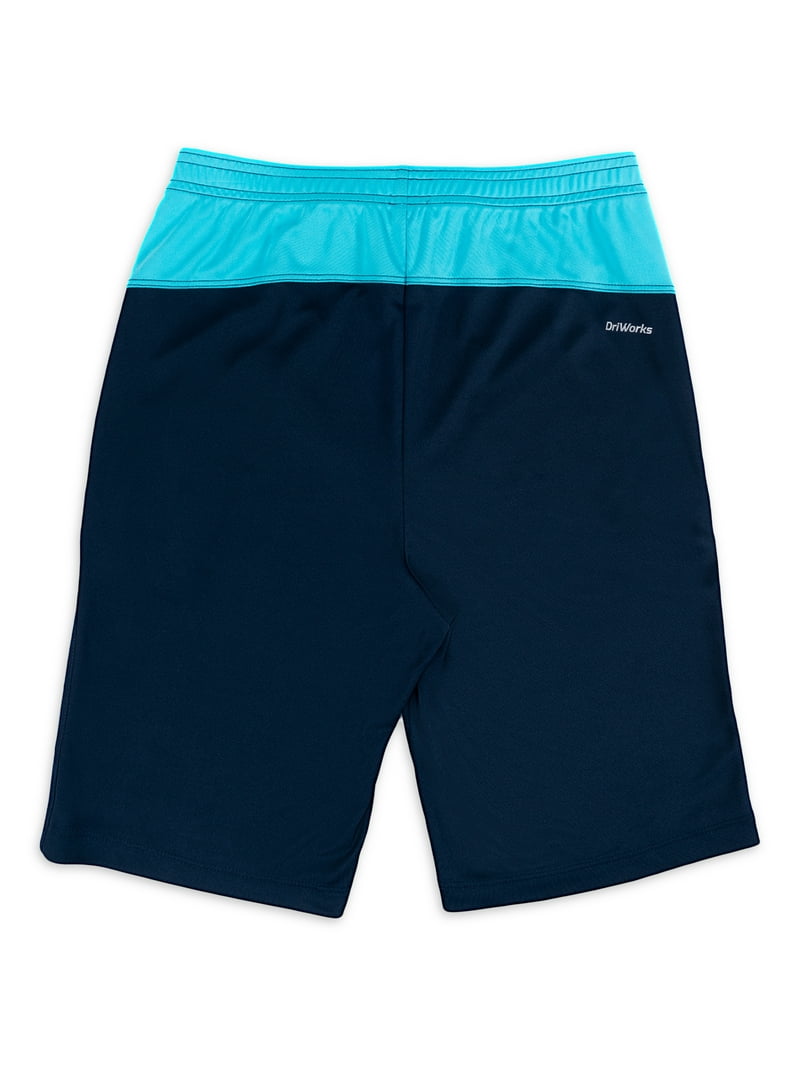 Yasumond Men's Athletic Shorts 5-Pack – Quick-Dry, Elastic Waist, Pockets – Black/Grey/Navy/Teal