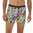 thumbnail image 2 of Disketp Cute Dogs Collage Men's Boxer Briefs Men’s Underwear Boxer Briefs for Men, 2 of 7