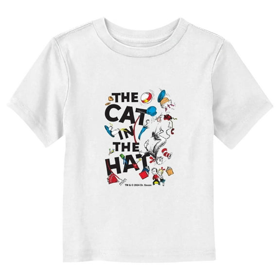 Dr. Seuss The Cat in the Hat Jumble  Graphic T-Shirt
