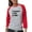Heather/Red, variant on CafePress - Funny Christmas I Tried - Womens Baseball Tee