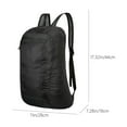 thumbnail image 3 of Portable Foldable Backpack Folding Mountaineering Bag, Ultralight Outdoor Cycling Rucksack, Travel Hiking Knapsack, 3 of 8