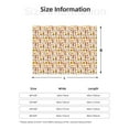 thumbnail image 3 of KLL Gnomes Autumn Harvest Print Fleece Throw Blanket, Horizontal Fleece Bedding Cute Soft Blankets Comfy Fleece Flannel Plush Home Decor for Couch & Bed -50"x40", 3 of 9