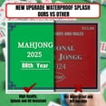 2025 Mahjong Card Official National Mah Jongg League Large Size Card